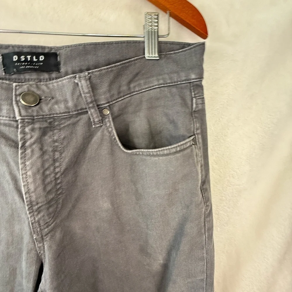 DSTLD Jeans Men size 32 Skinny Slim Gray Jeans 32 Made in Turkey